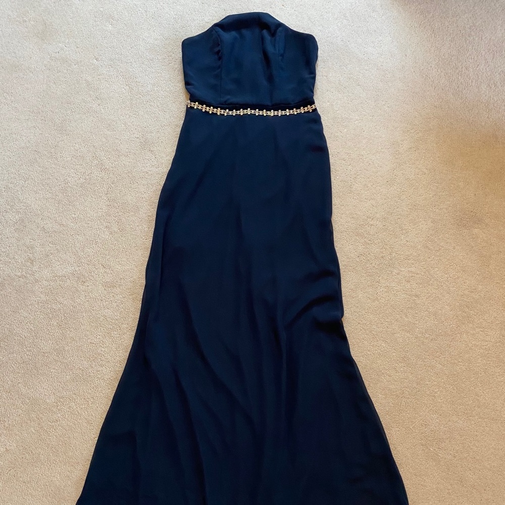 Levkoff Navy Blue Dress
